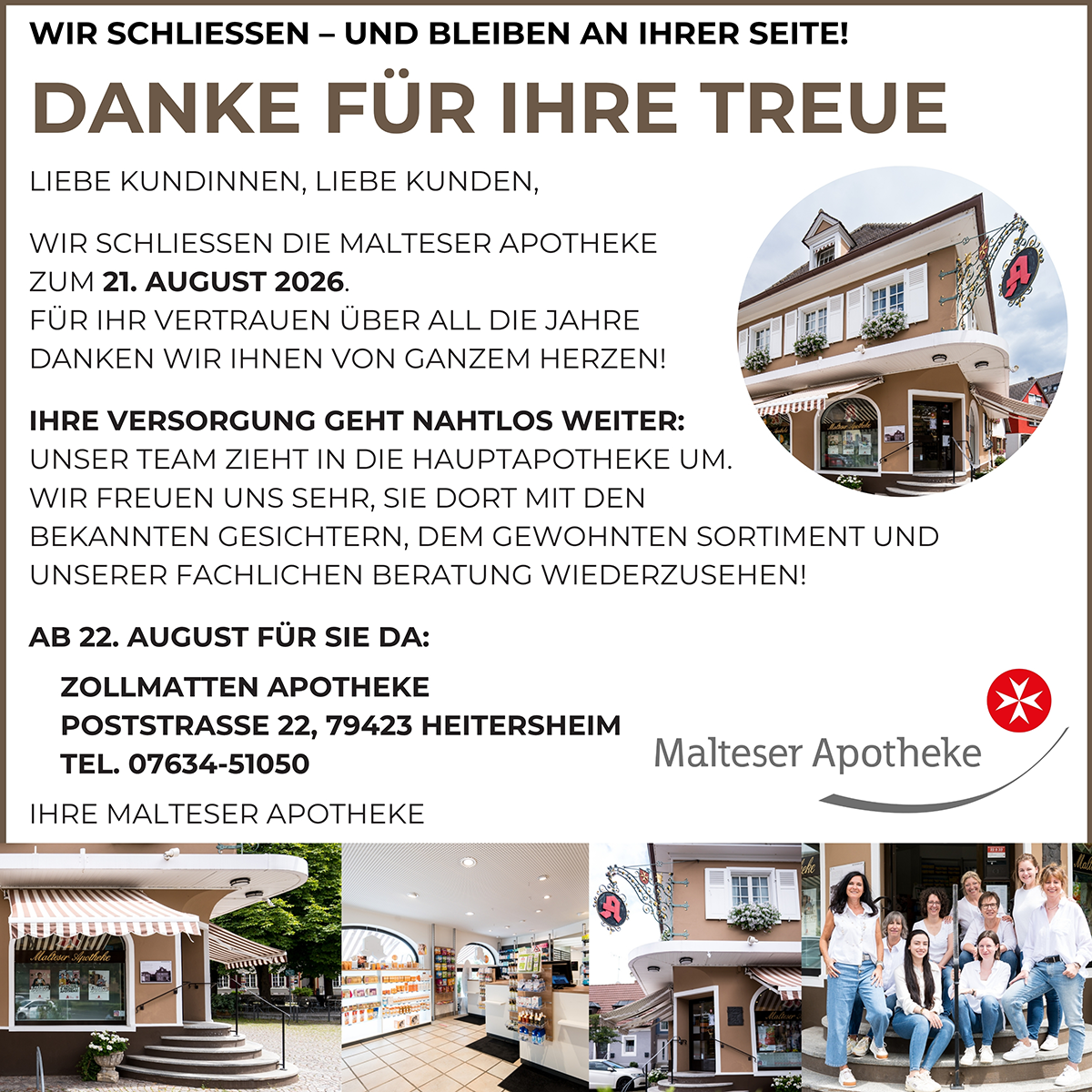 Schließung